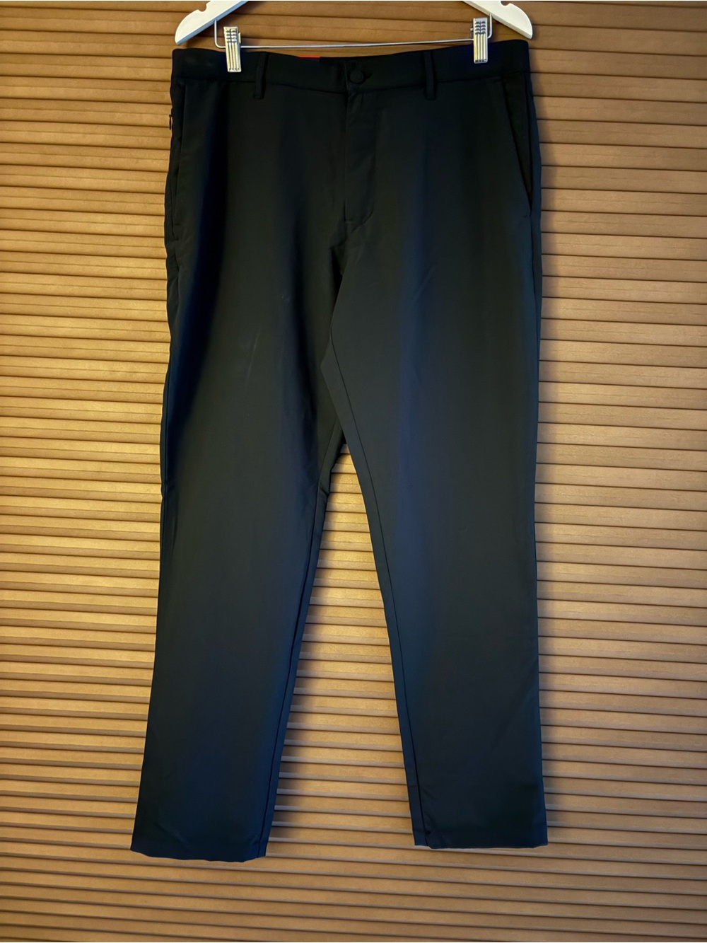 Banana Republic Men's Black Dress Pants - Classic Straight